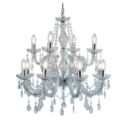 399-12 Chandelier Light Fitting MARIE THERESE - Cusack Lighting