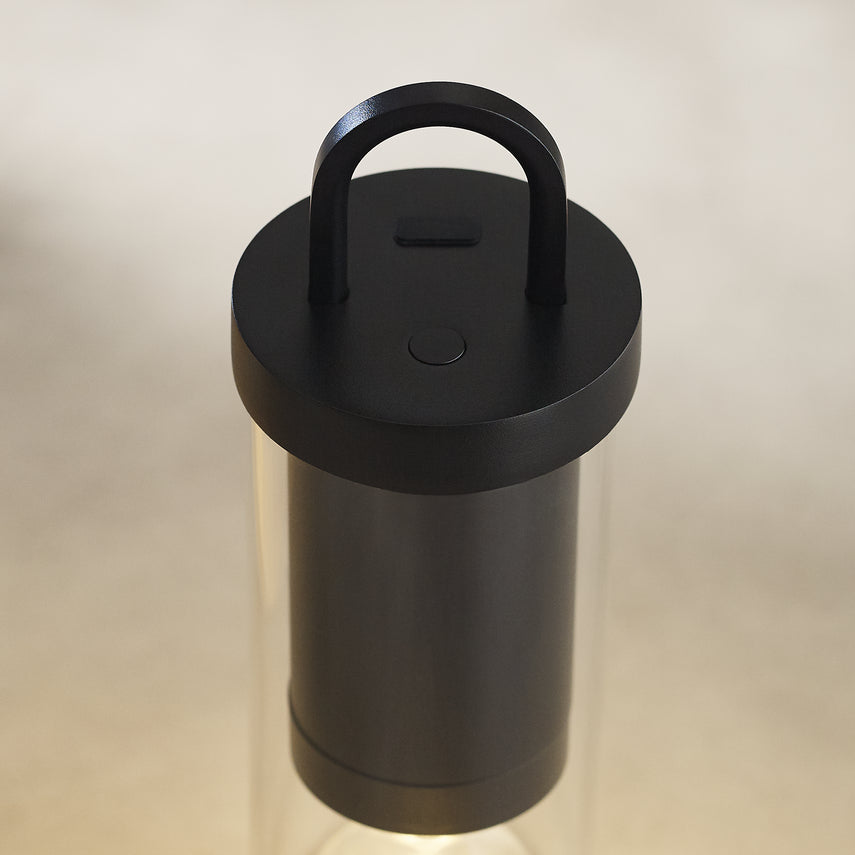 Kandella Accent Rechargeable Table Lamp- Black/ White/ Brass Finishes