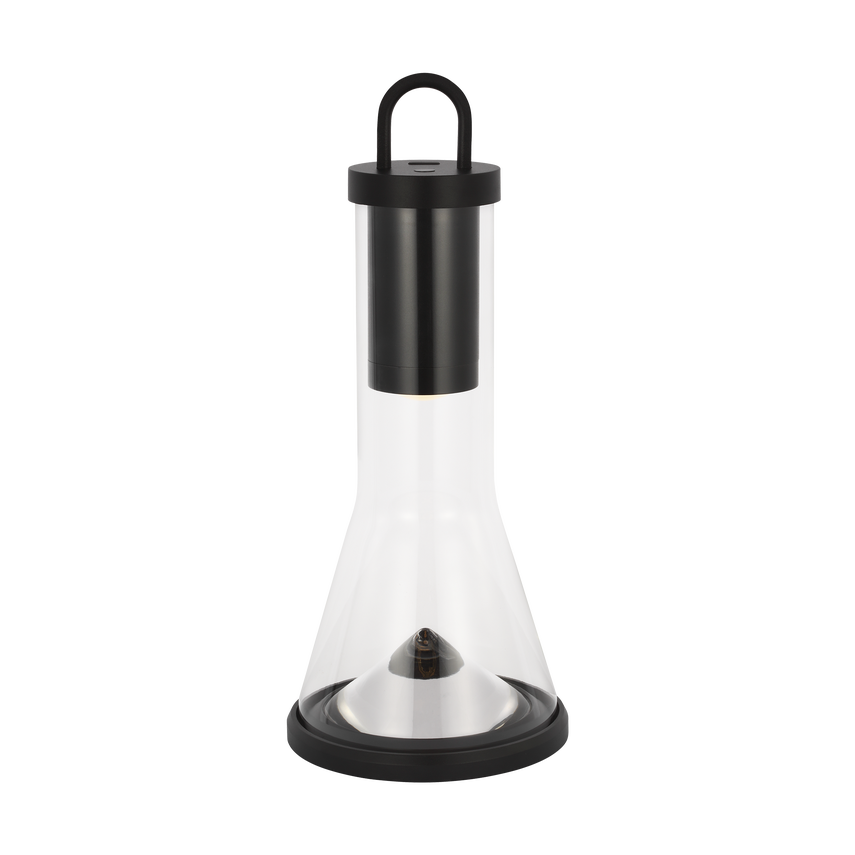 Kandella Accent Rechargeable Table Lamp- Black/ White/ Brass Finishes