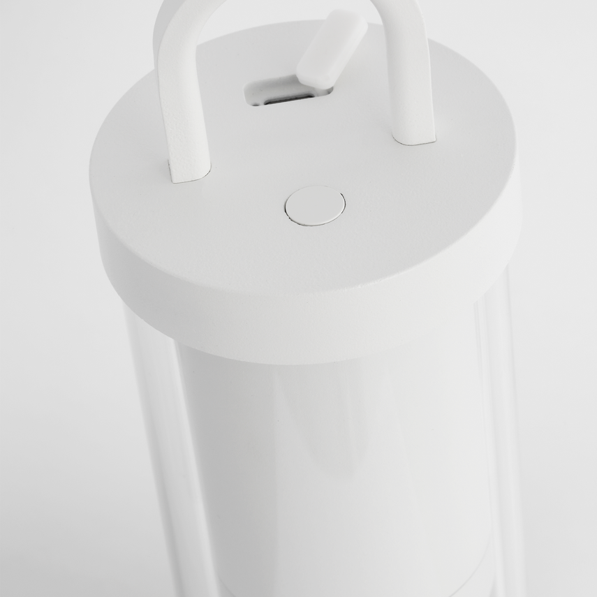 Kandella Accent Rechargeable Table Lamp- Black/ White/ Brass Finishes