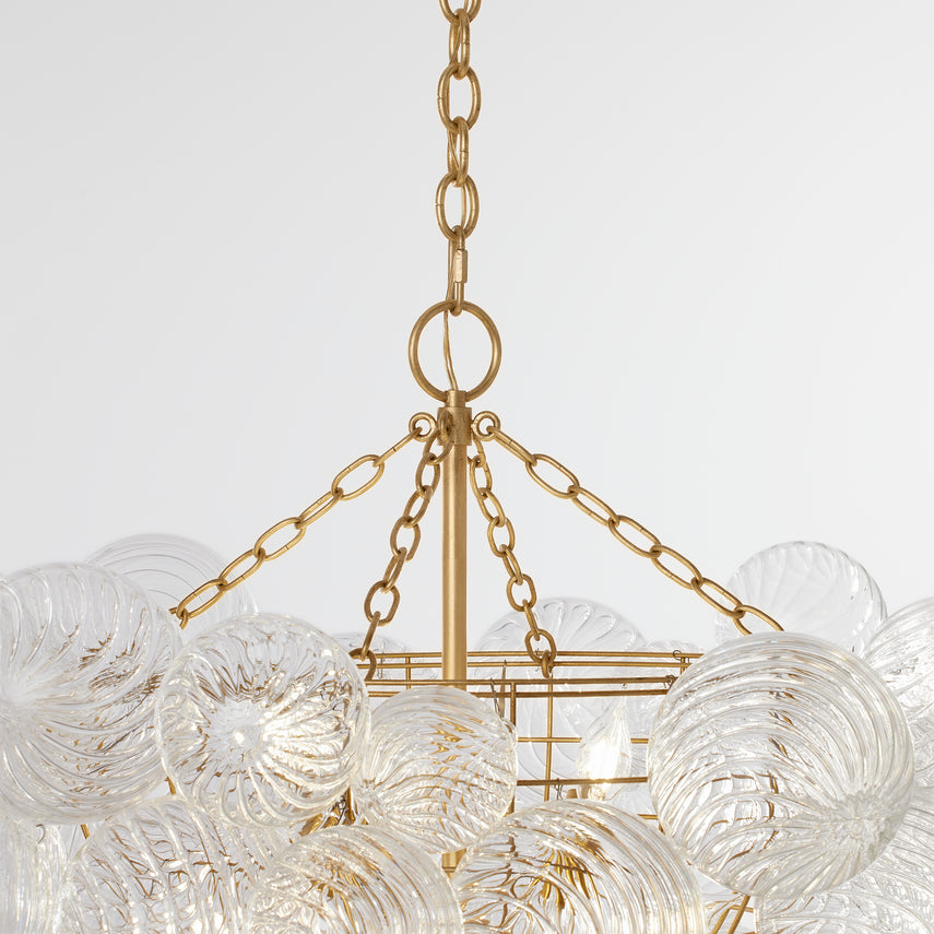 Talia Chandelier- Gold/ Silver Finish