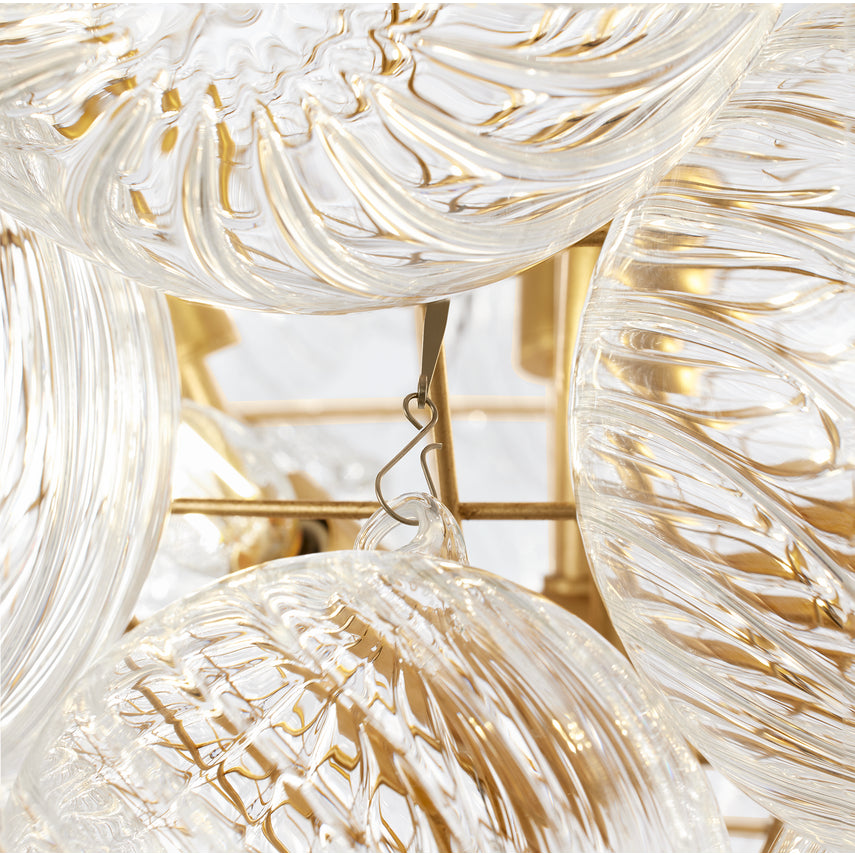 Talia Chandelier- Gold/ Silver Finish