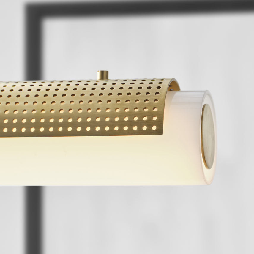 Precision Large Linear Chandelier- Various Finishes
