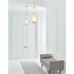 Melange Small Elongated Pendant- Various Finishes