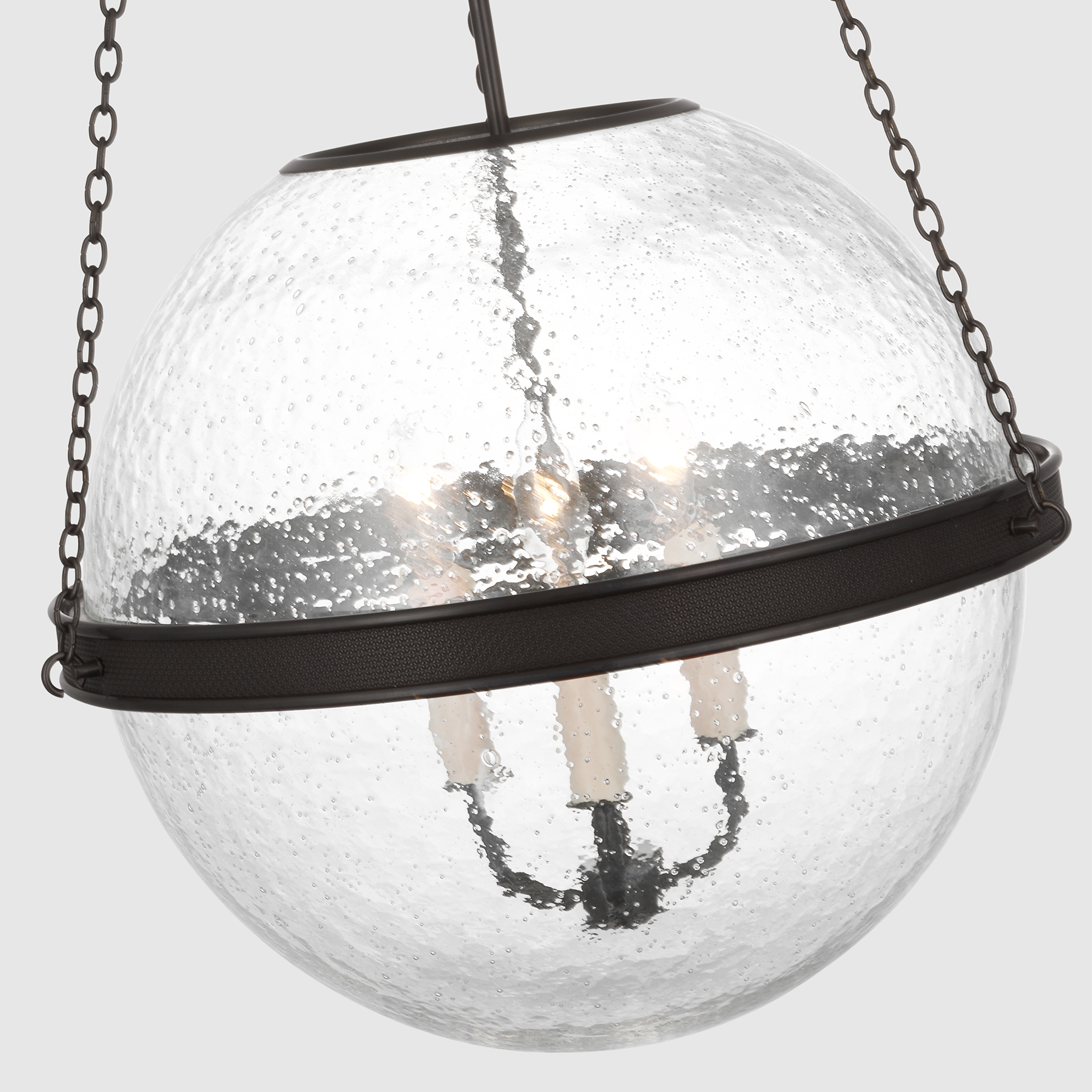Reese 18" Globe Pendant- Bronze/Brass Finishes