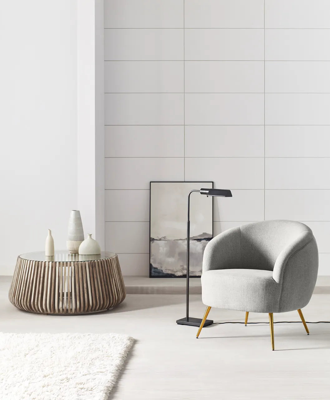 Studio Adjustable Floor Lamp- Various Finishes