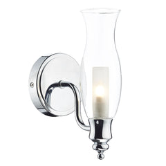 Vestry Bathroom Wall Light Polished Chrome IP44 Promotional Offer