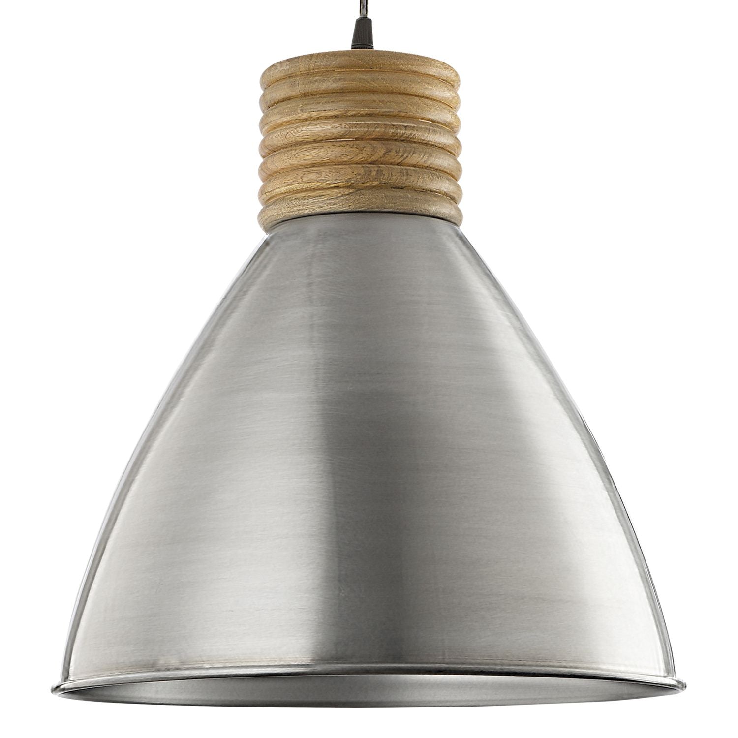 Vimbai Pendant Zinc & Wood - CLEARANCE