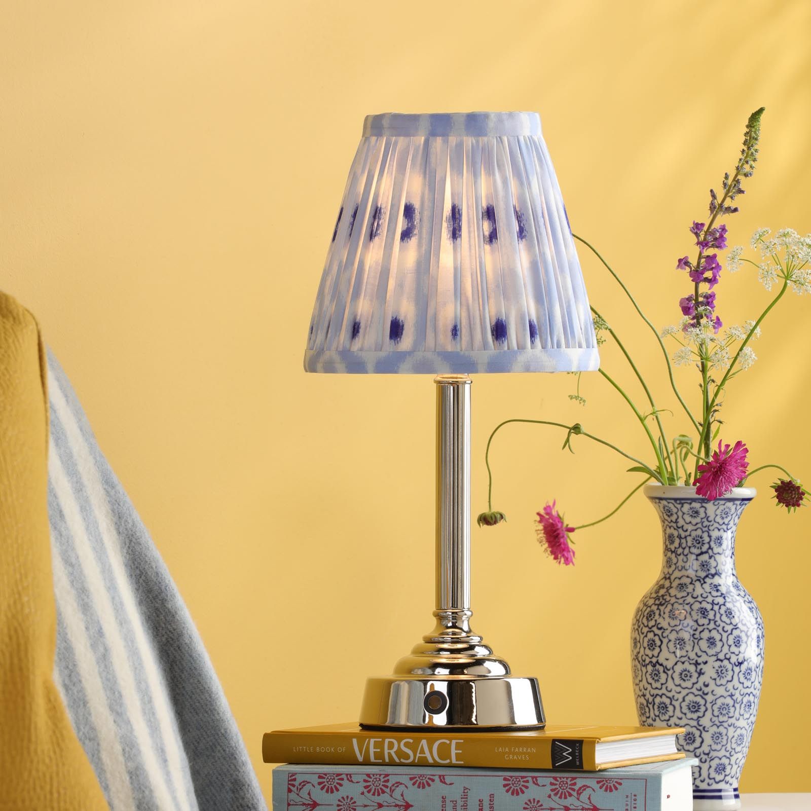 Virgil Rechargeable Table Lamp In Various Finishes Integrated Led