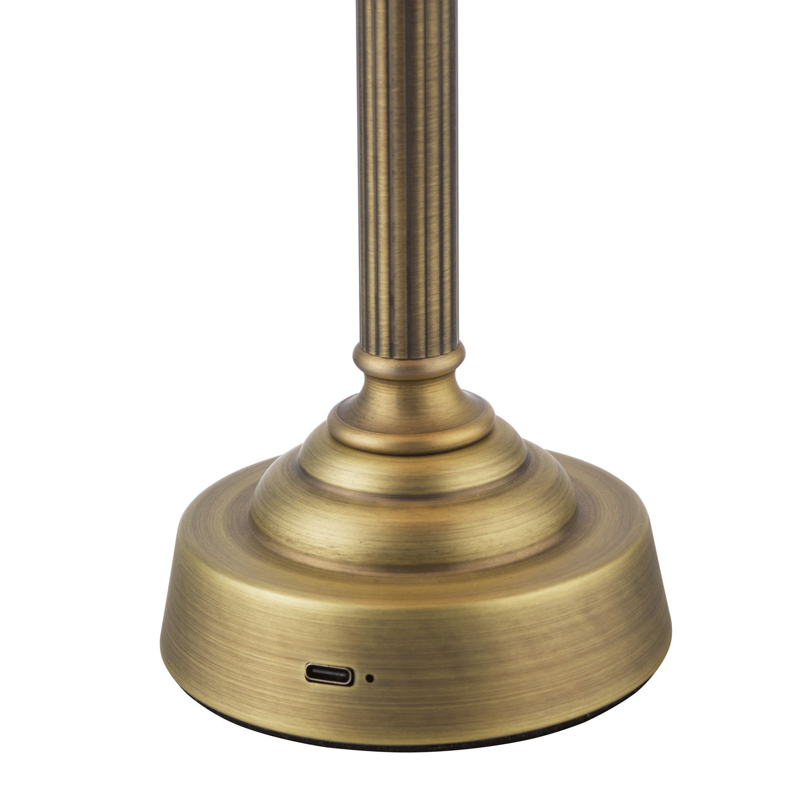 Virgil Rechargeable Table Lamp In Various Finishes Integrated Led