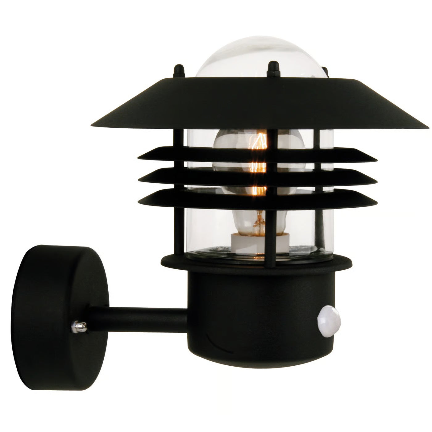 Vejers Sensor Wall light- Galvanized/ Black