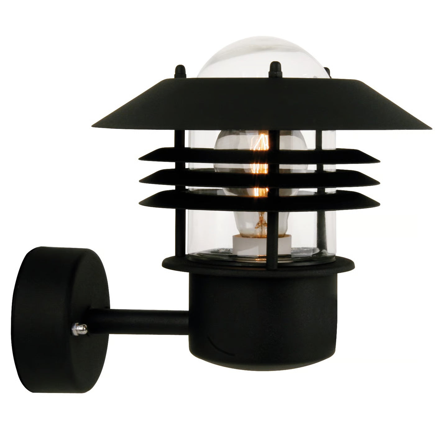 Vejers Up/ Down light- Galvanized/ Black Finish