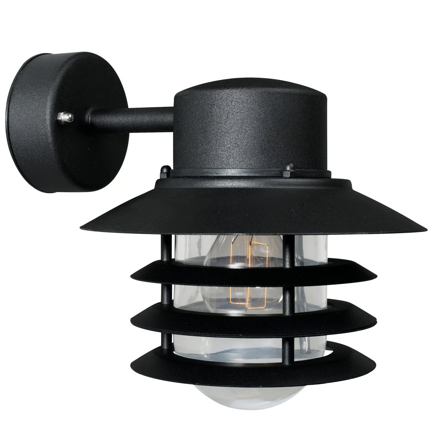 Vejers Up/ Down light- Galvanized/ Black Finish