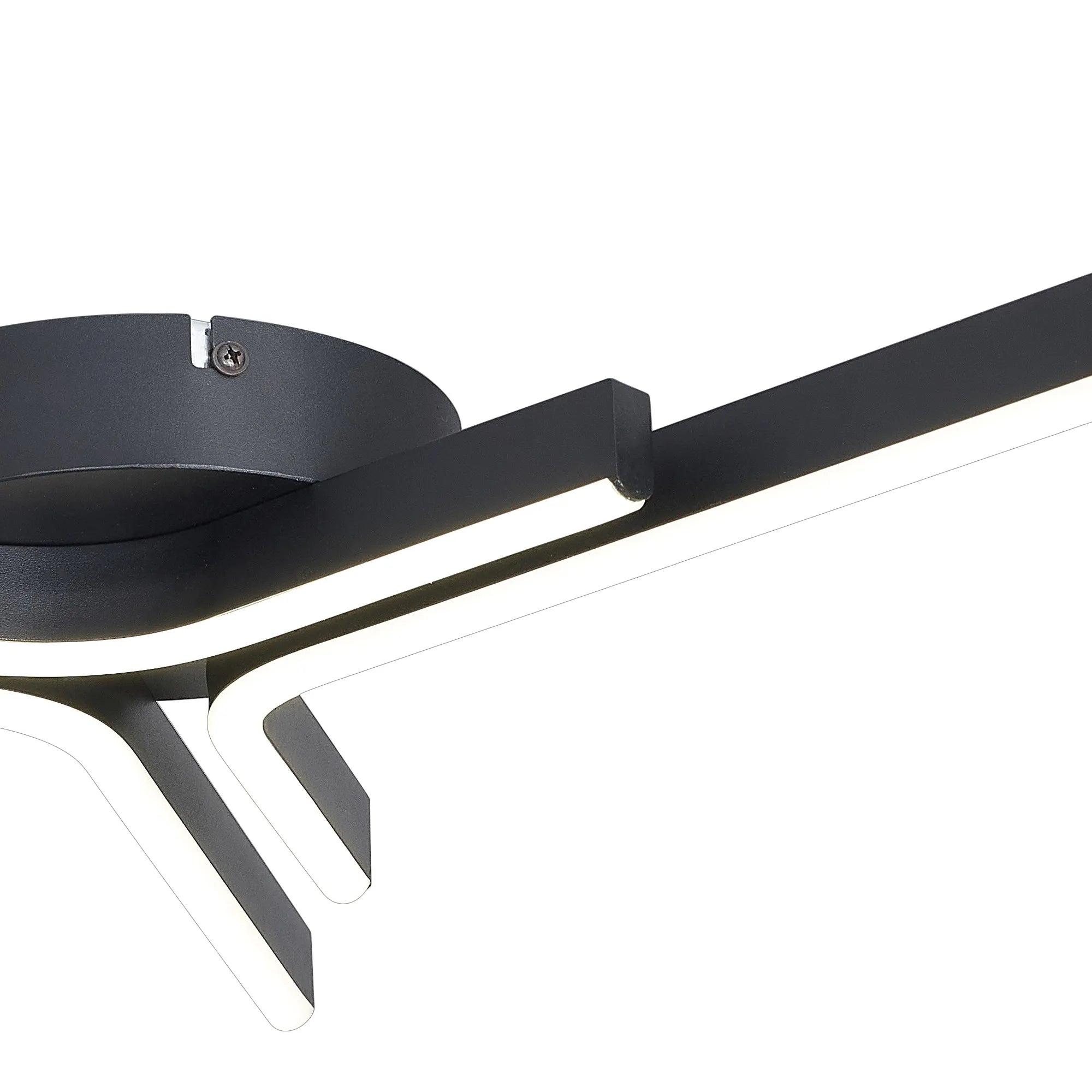 Nambucca 3/4 Arm Flush Ceiling, LED 3yrs Warranty