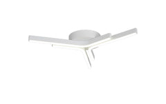 Nambucca 3/4 Arm Flush Ceiling, LED 3yrs Warranty