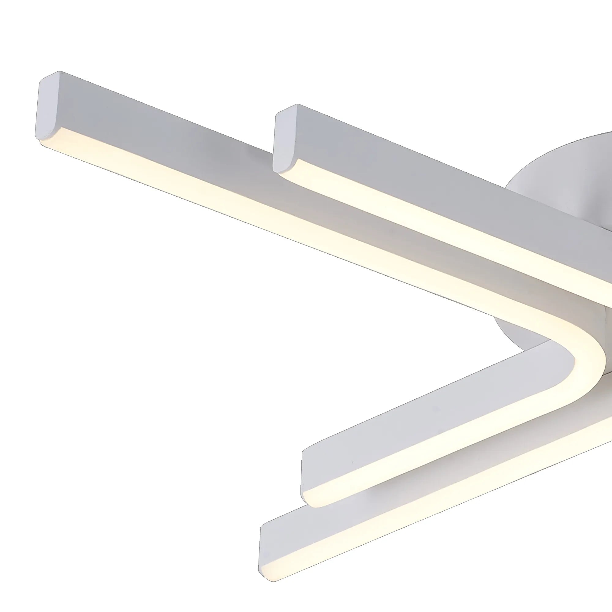 Nambucca 3/4 Arm Flush Ceiling, LED 3yrs Warranty