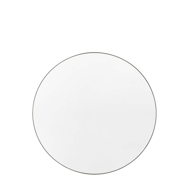 Bowie Round Mirror - Black/Silver/Champagne