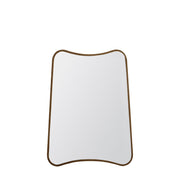 Kurva Rectangle Mirror Gold