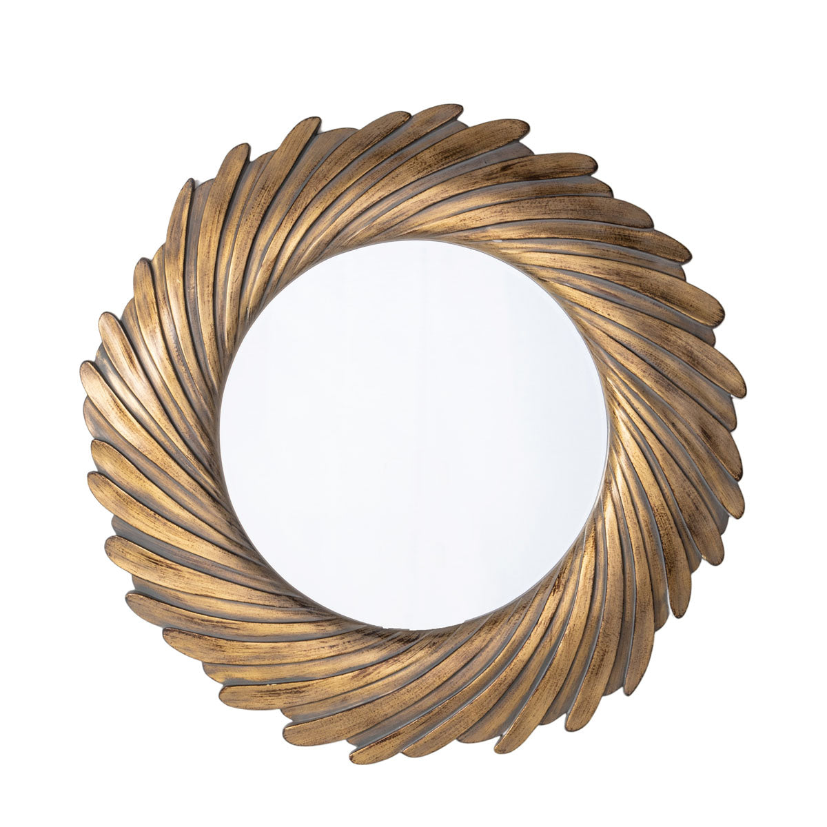 Lowry Mirror Gold Verdigree