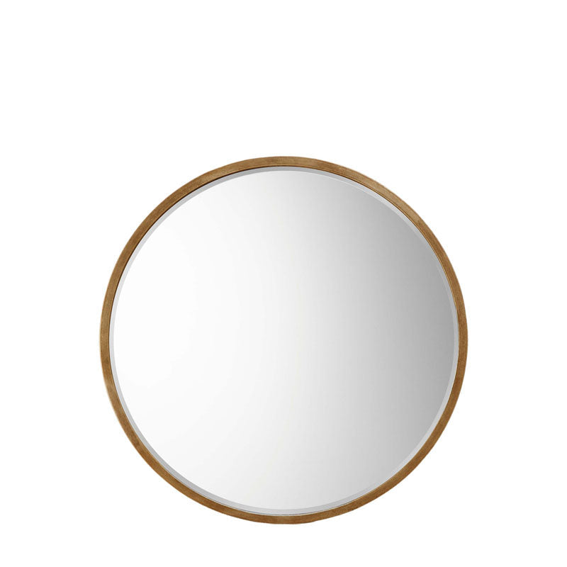 Higgins Round Mirror Antique Gold W800 x D20 x H800mm