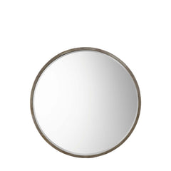 Higgins Round Mirror Antique Silver W800 x D20 x H800mm
