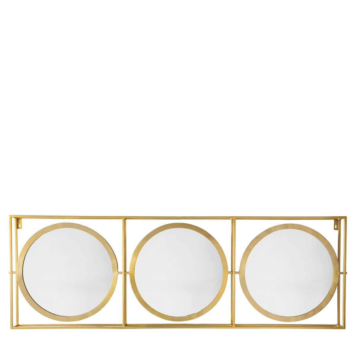 Hague Mirror Brass Leaner W610 x D100 x H1800mm
