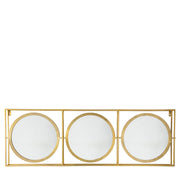 Hague Mirror Brass Leaner W610 x D100 x H1800mm