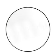 Holworth Large Round Mirror Black