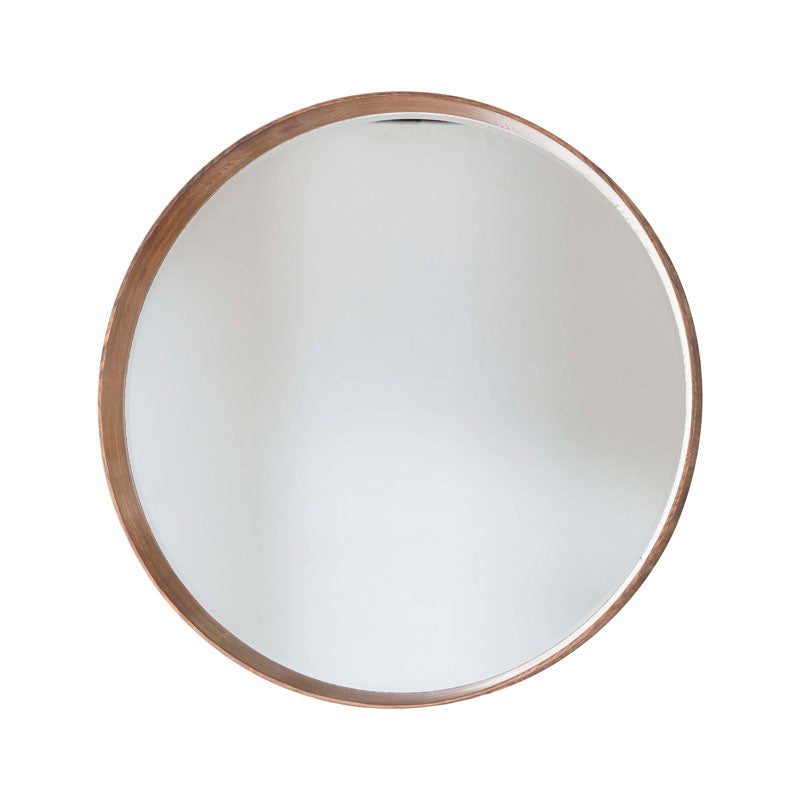 Keaton Round Mirror Oak W1000 x D80 x H1000mm