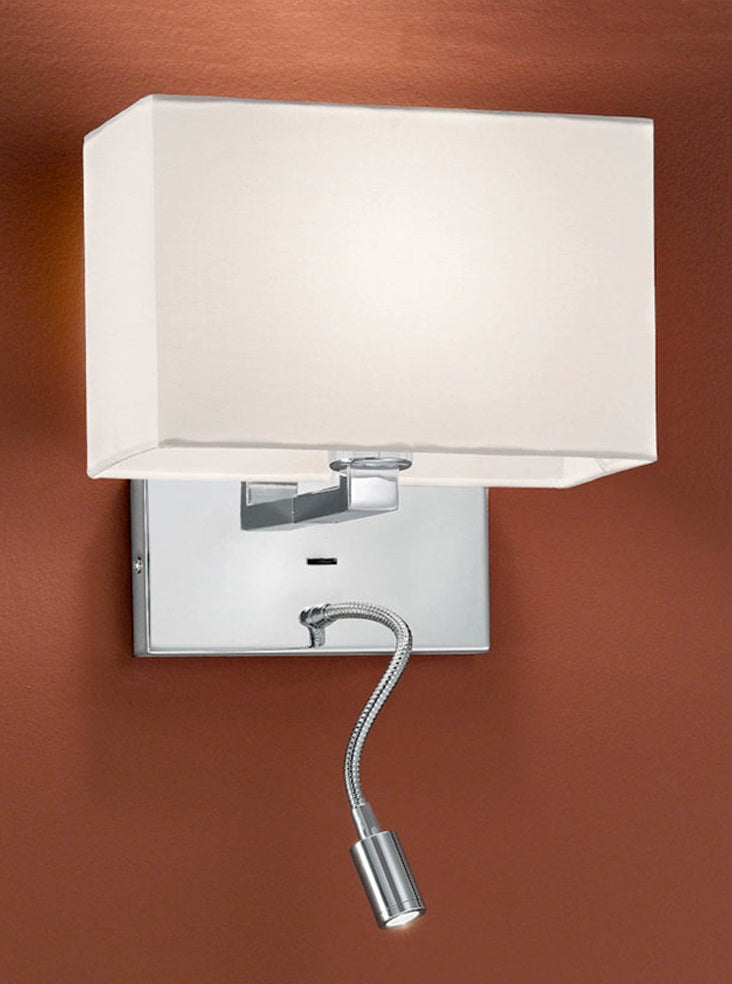 Marsi Reading Wall Bracket with LED E27 + LED 
Bronze