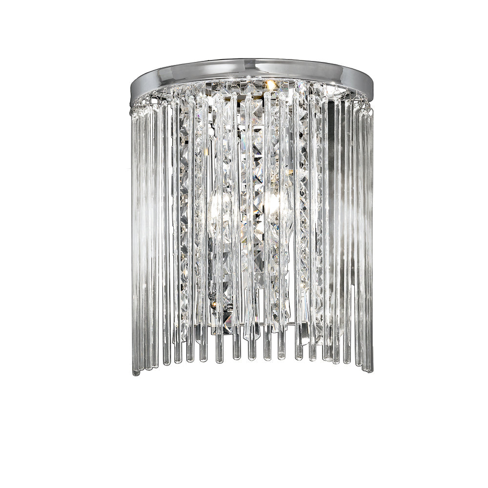Renata Crystal Bathroom Wall Light IP44