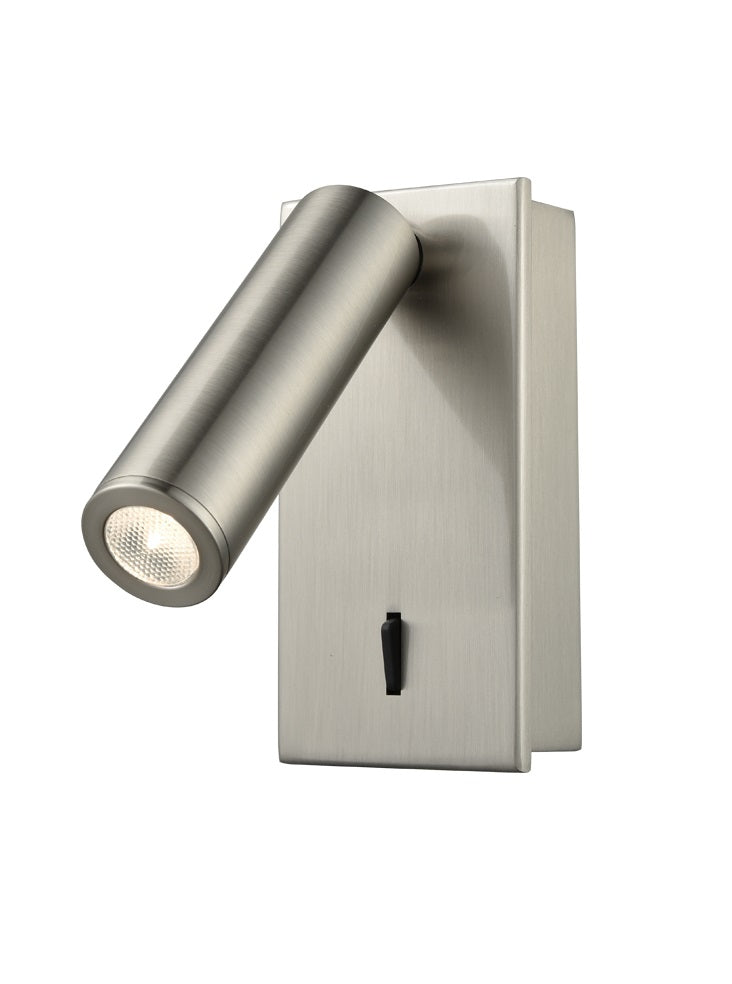Daley LED Reading Light Recess/Surface LED 
Gold Colour/Satin Nickel
