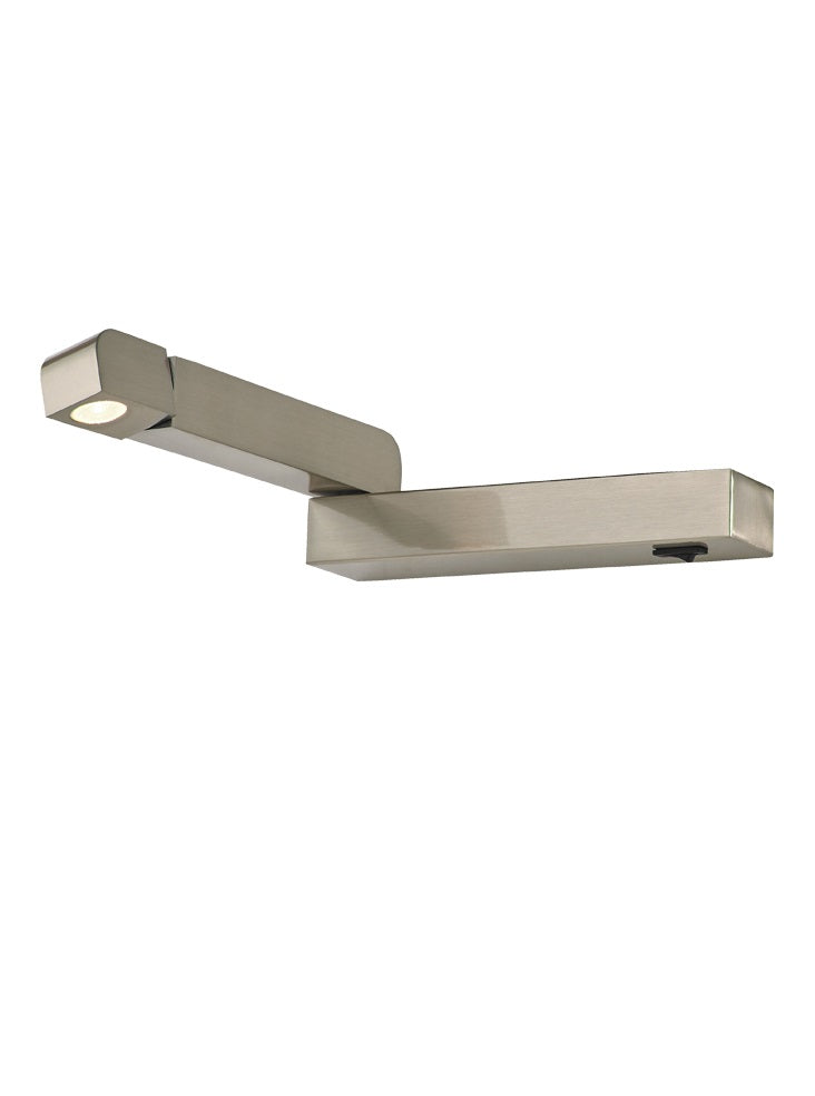 Madre Reading Light (Left/Right) LED 
Satin Nickel/Gold Colour