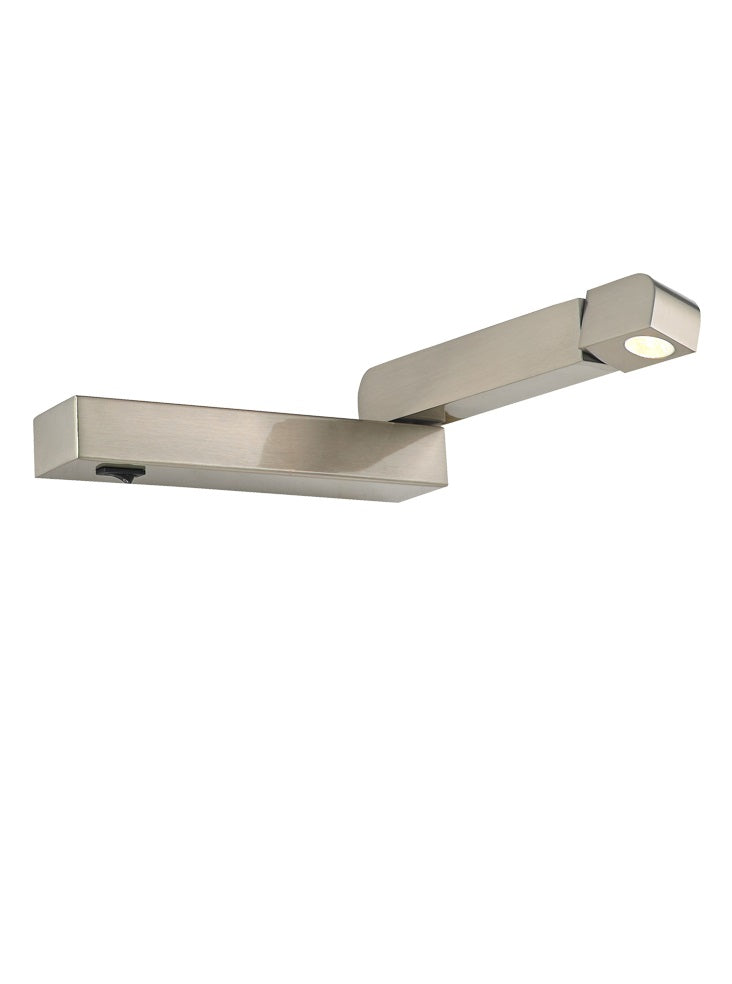 Madre Reading Light (Left/Right) LED 
Satin Nickel/Gold Colour