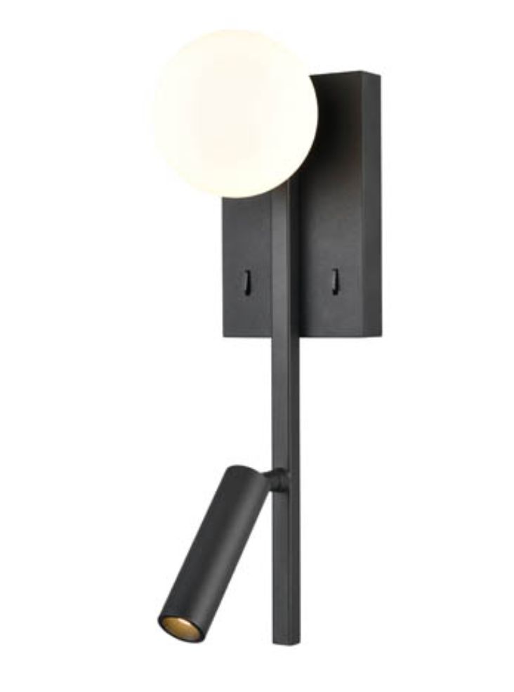 Circa LED Reading Light LED 
Black