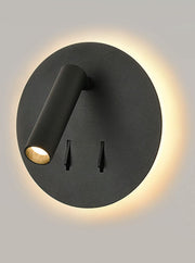 Carys LED Reading Light LED 
Black/Satin Nickel