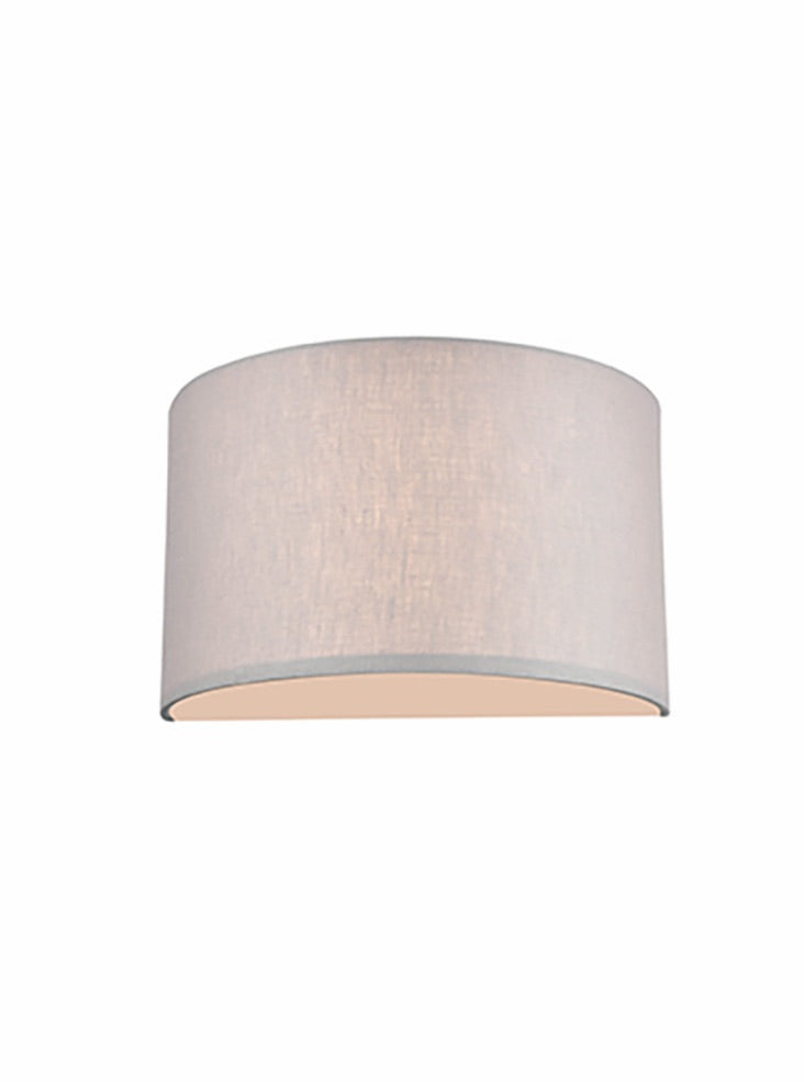 Casey Flush Half Shade Wall Light- Various Finishes
