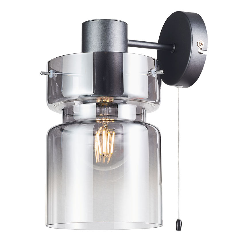 Camden Wall Light- Silver/ Copper/ Grey Finishes