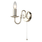 The Flemish Wall Light- Satin Nickel Promotional Offer