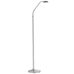 Wellington Task Floor Lamp Satin Chrome Led