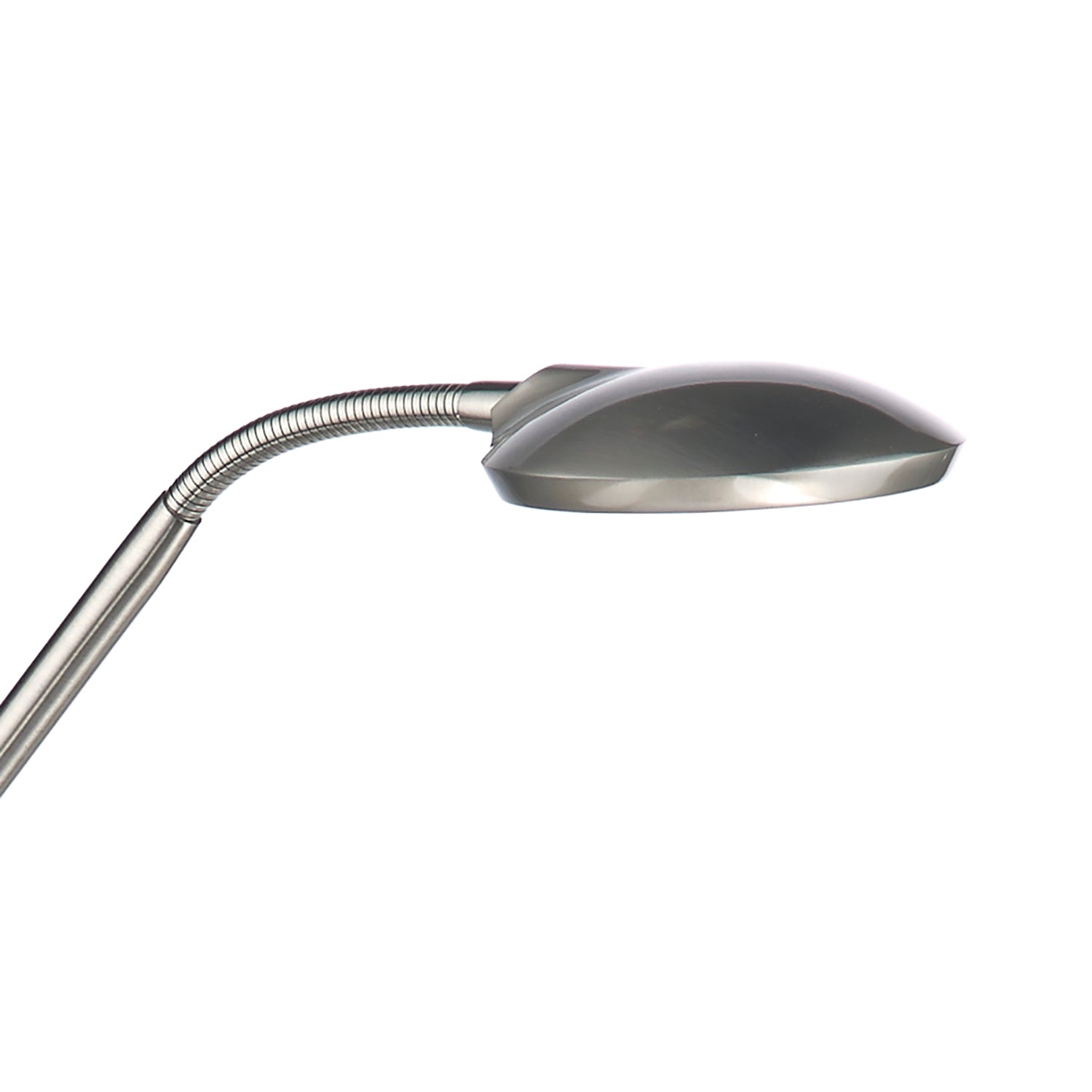 Wellington Task Floor Lamp Satin Chrome Led