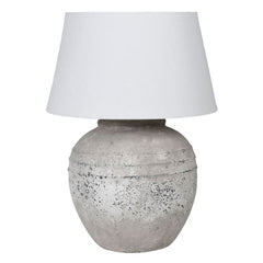 Yeats Table Lamp with White Shade