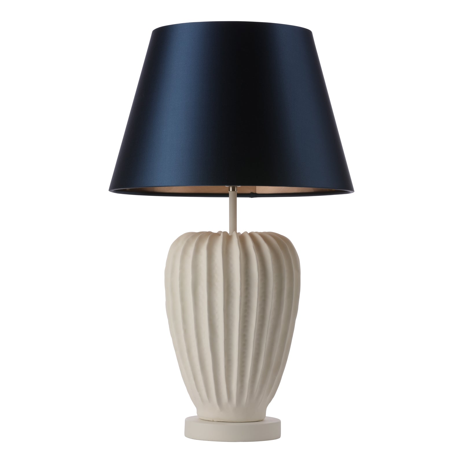 Wisley Table Lamp In Chalk White/Verdigris Base Only E27