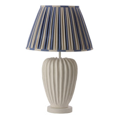 Wisley Table Lamp In Chalk White/Verdigris Base Only E27