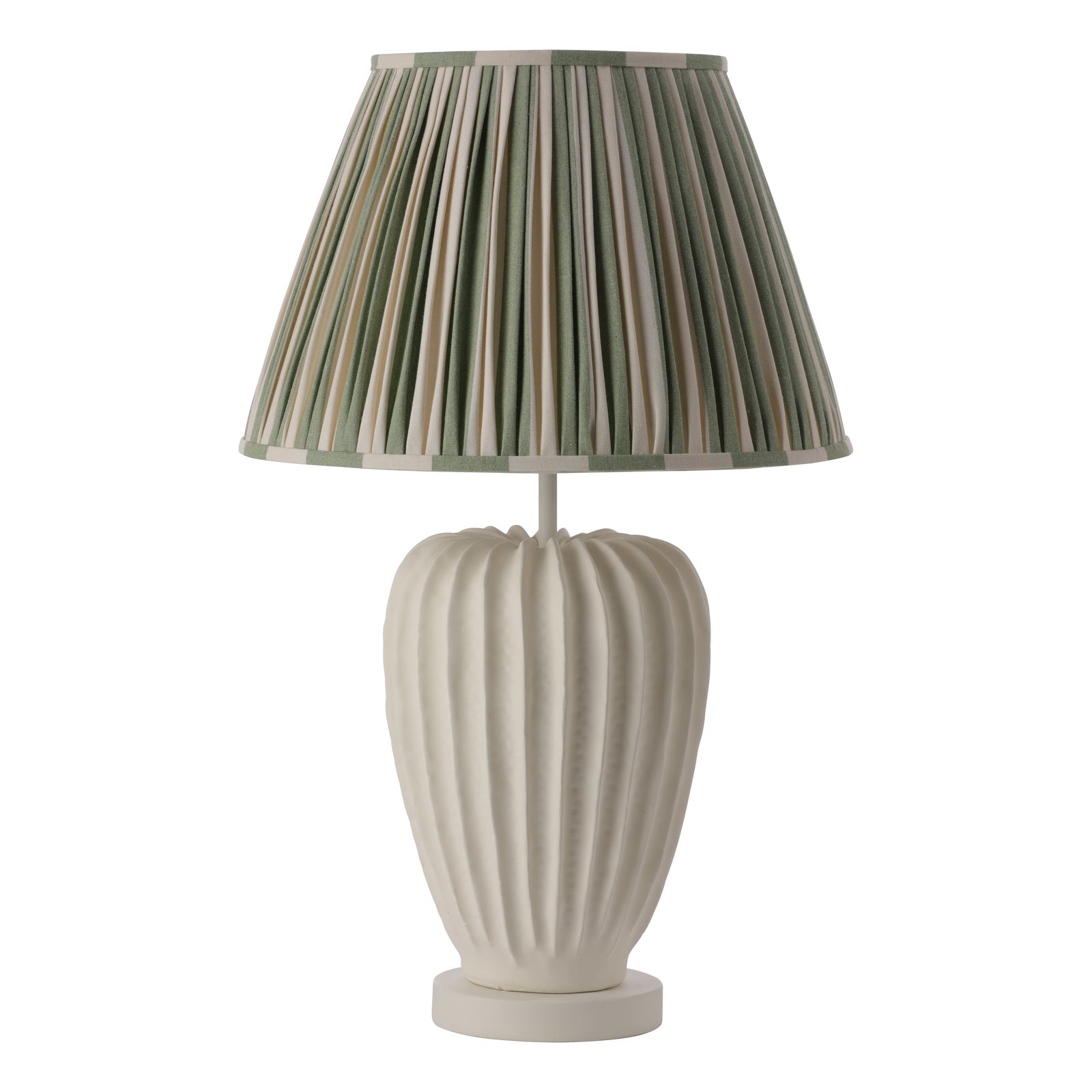 Wisley Table Lamp In Chalk White/Verdigris Base Only E27