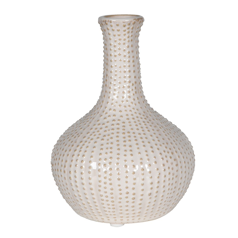 Cream Urchin Vase - Christmas Gift
