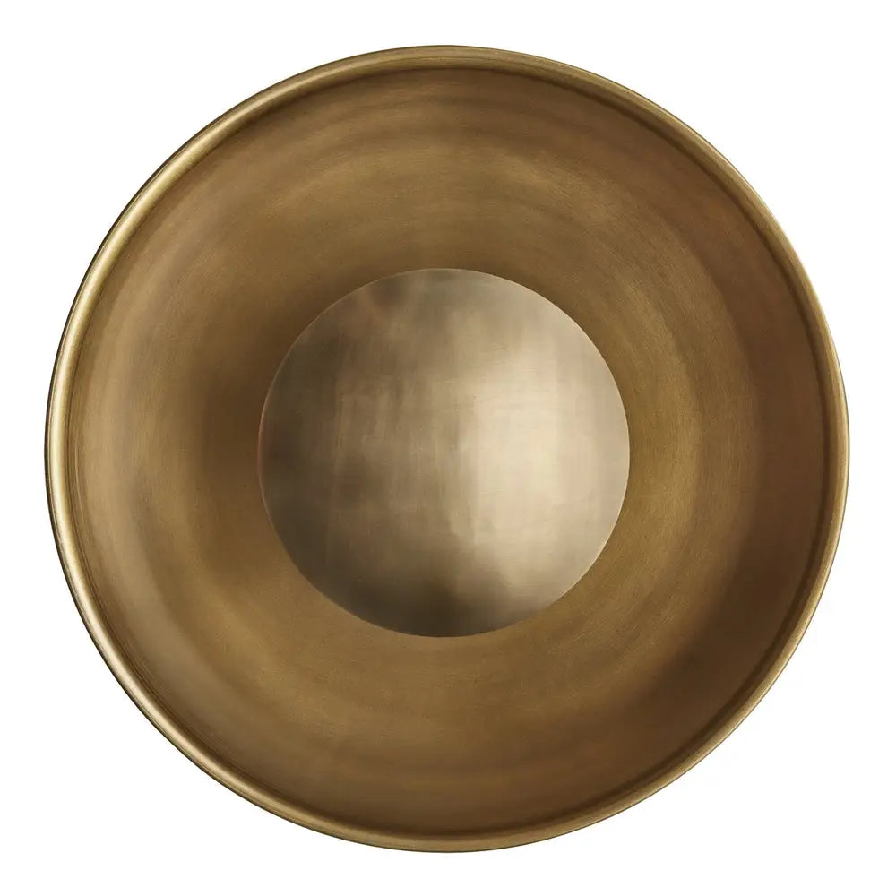Boston Round Metal Diffuser Wall Light- Various Finishes