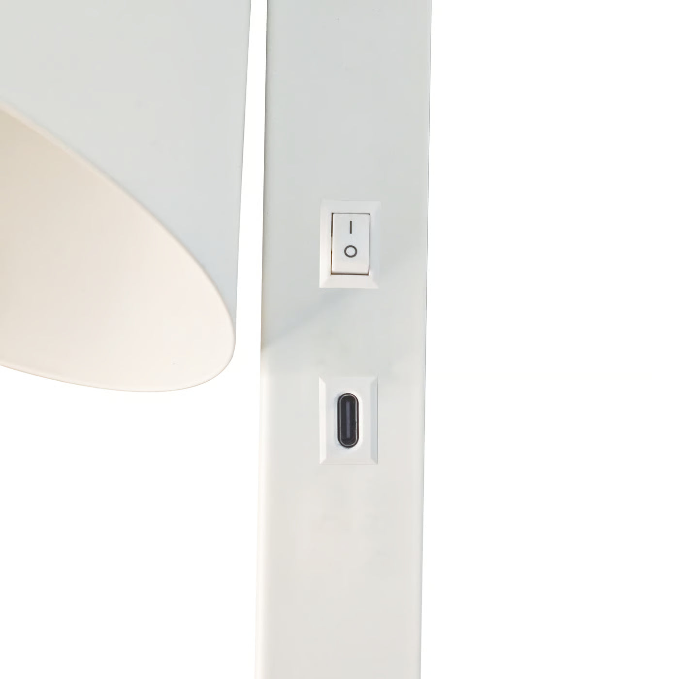 Wilmer Wall Light- Black/ White