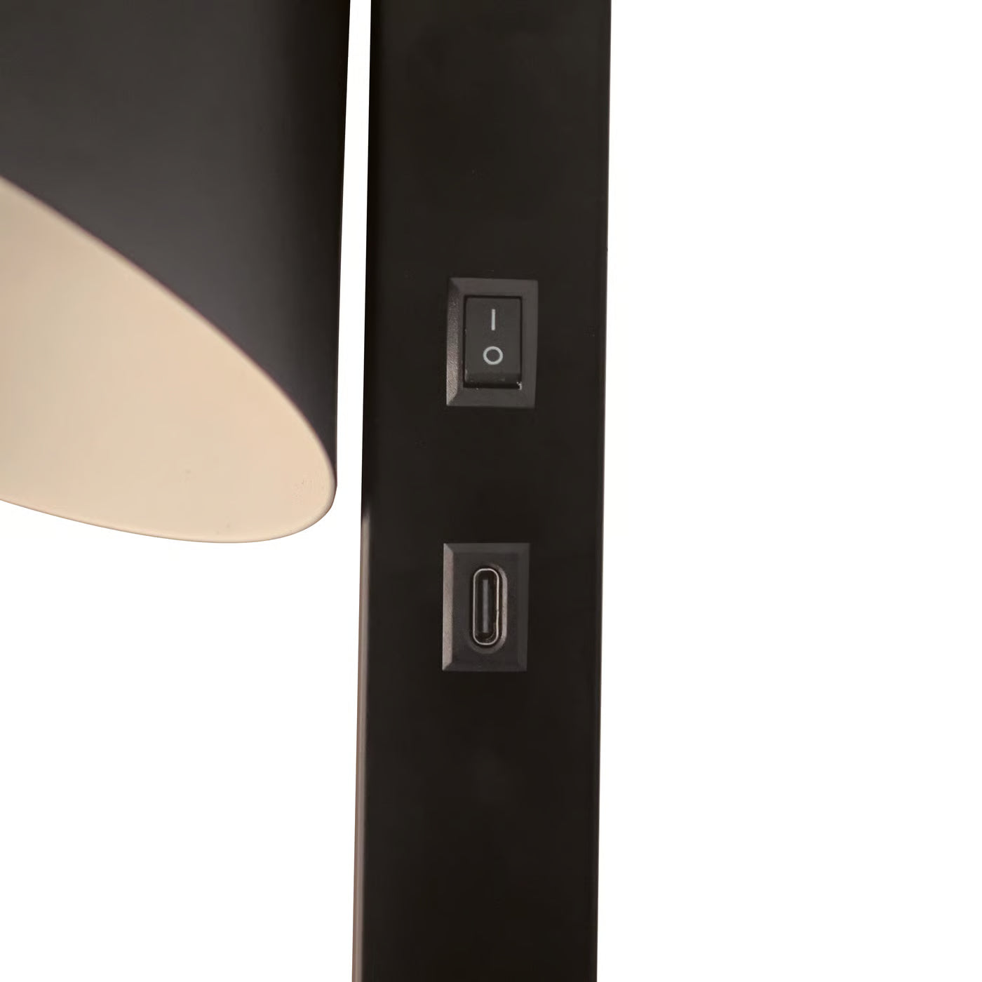 Wilmer Wall Light- Black/ White