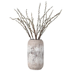 Roman Tall Distressed Stone Vase